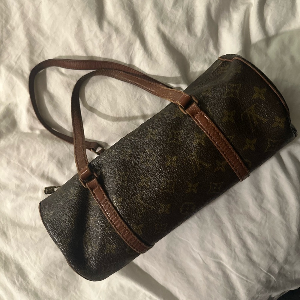 Rare Vintage Louis Vuitton Papillon 30- All Leather Monogram